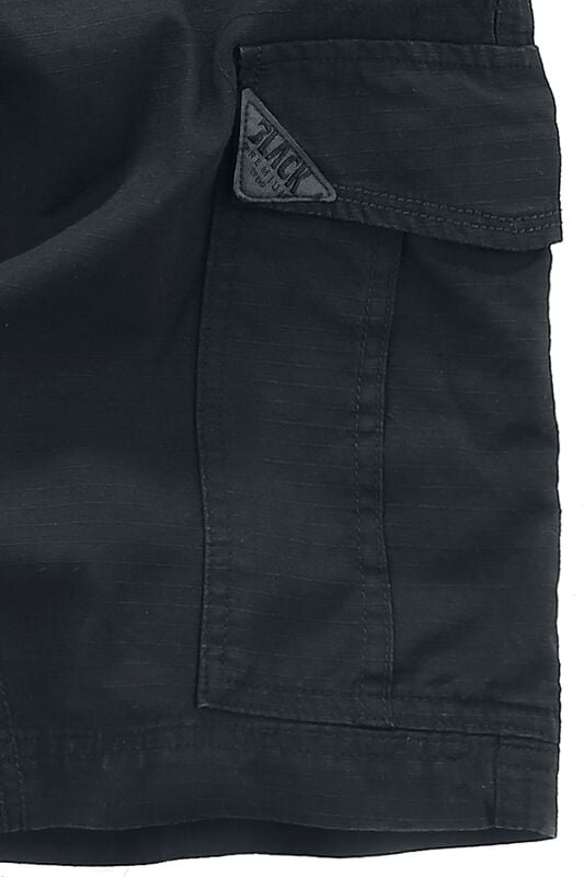 Gothicana By Emp "Army Vintage Shorts" Shorts Black By Black Premium By EMP