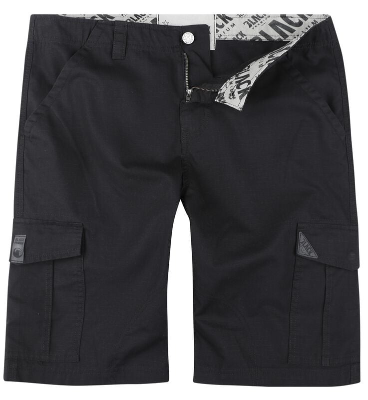 gothicana by emp "Army Vintage Shorts" Shorts black by Black Premium by EMP