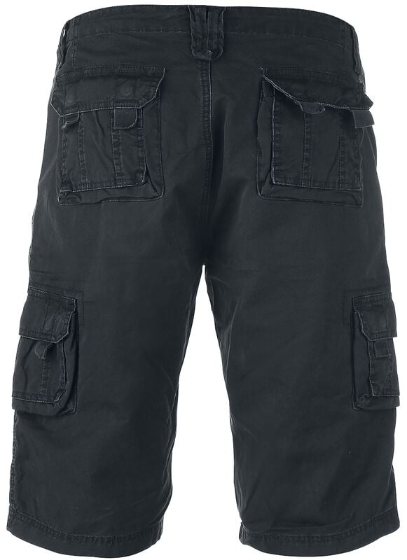 Gothicana By Emp "Army Vintage Shorts" Shorts Black By RED By EMP