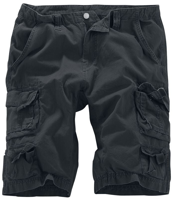 Gothicana By Emp "Army Vintage Shorts" Shorts Black By RED By EMP