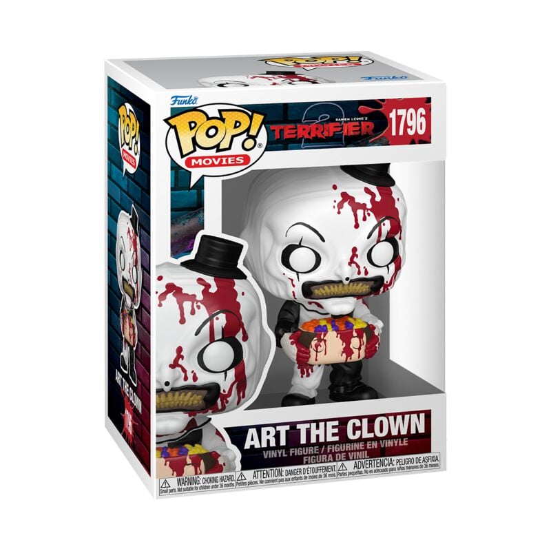 gothicana by emp "Art The Clown Vinyl Figurine 1796" Funko Pop by Terrifier