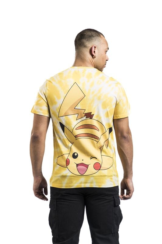 Gothicana By Emp "Ash And Pikachu" T-Shirt Yellow By Pokémon