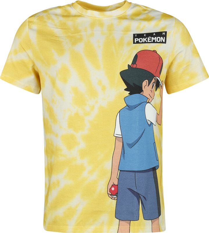 gothicana by emp "Ash and Pikachu" T-Shirt yellow by Pokémon