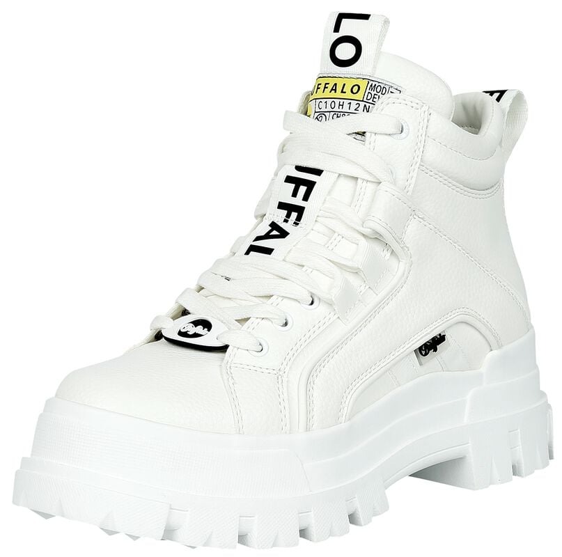 gothicana by emp "Aspha NC Mid Vegan Nappa" Sneakers High white by Buffalo