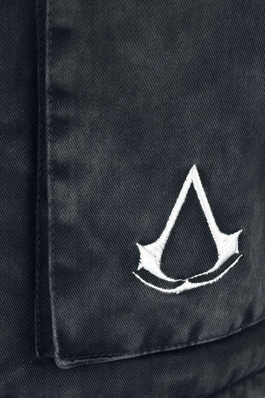 Gothicana By Emp "Assassin" Parka Black By Assassin's Creed