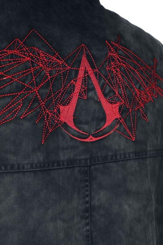 Gothicana By Emp "Assassin" Parka Black By Assassin's Creed