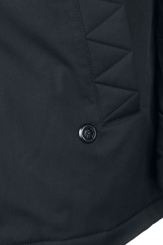 Gothicana By Emp "Assassin’s Creed X Musterbrand - Logo" Between-seasons Jacket Black By Assassin's Creed