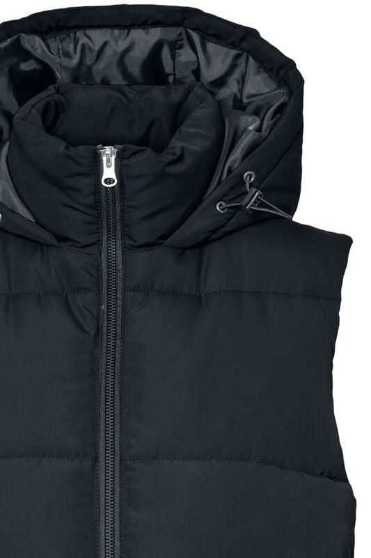 Gothicana By Emp "Aurora Hood Vest" Vest Black By Noisy May