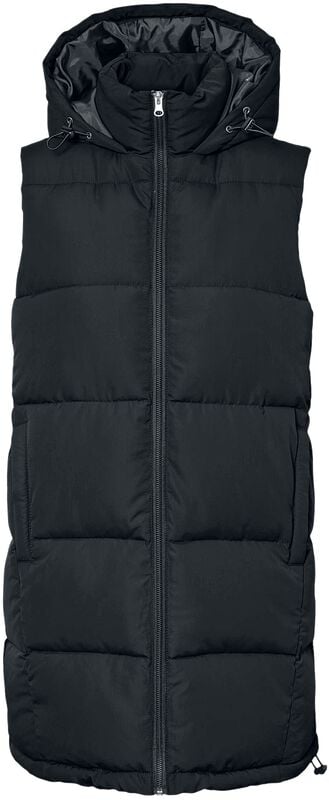 gothicana by emp "Aurora Hood Vest" Vest black by Noisy May