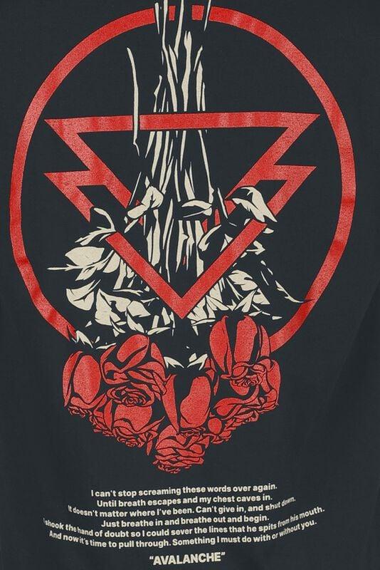 Gothicana By Emp "Avalanche" T-Shirt Black By The Ghost Inside