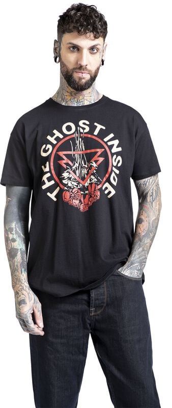 Gothicana By Emp "Avalanche" T-Shirt Black By The Ghost Inside