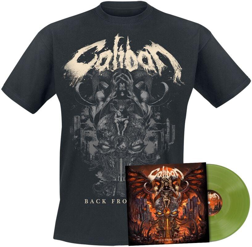 gothicana by emp "Back From Hell" LP black by Caliban