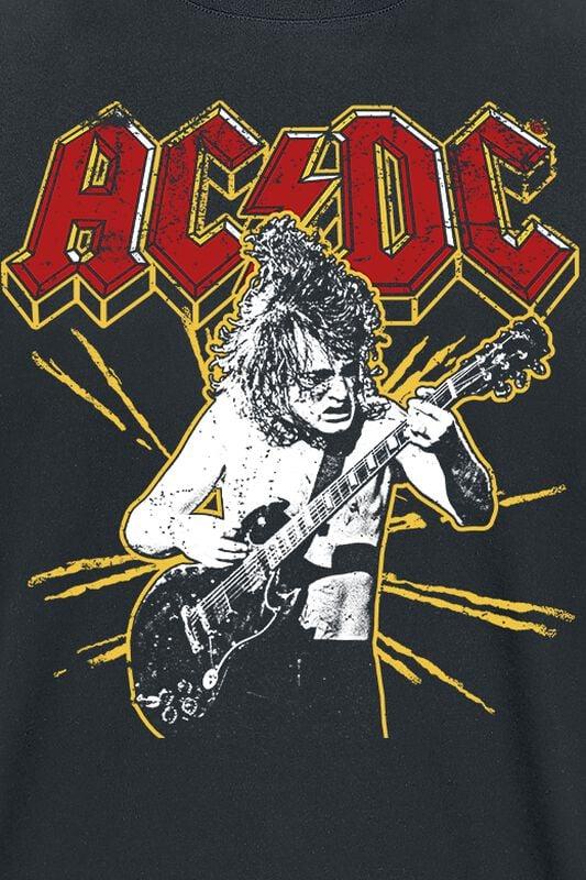 Gothicana By Emp "Back In Black" T-Shirt Black By AC/DC