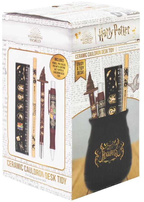 Gothicana By Emp "Back To Hogwarts - Cauldron Table Decoration" Table Decoration Black-gold By Harry Potter