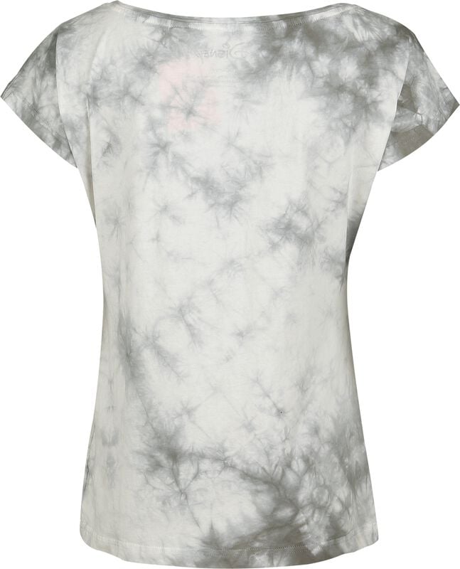 Gothicana By Emp "Bambi Batik" T-Shirt White-grey By Bambi