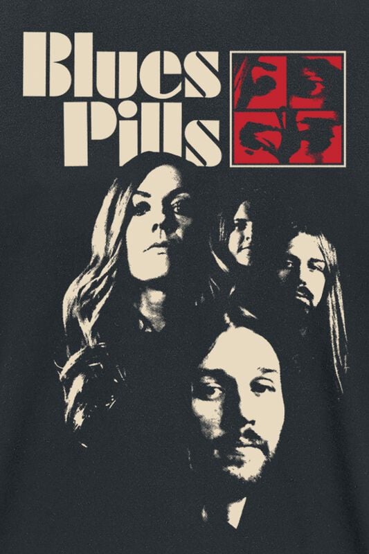 Gothicana By Emp "Band Portrait" T-Shirt Black By Blues Pills