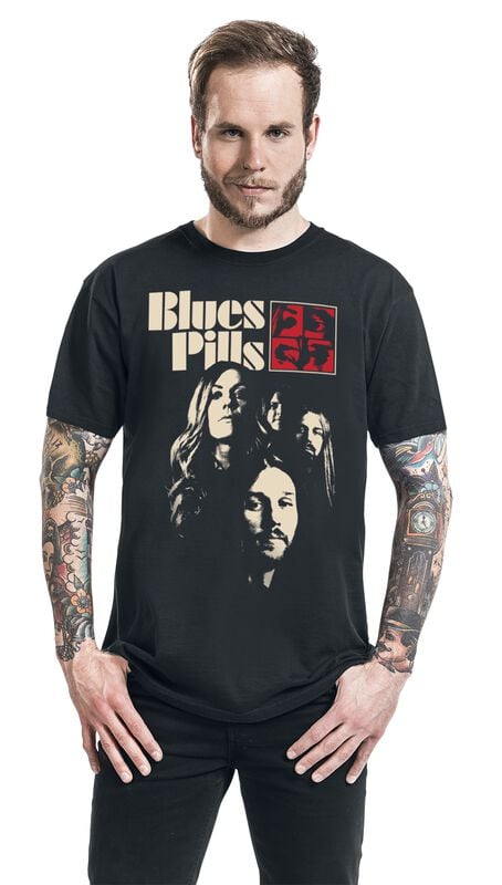 Gothicana By Emp "Band Portrait" T-Shirt Black By Blues Pills