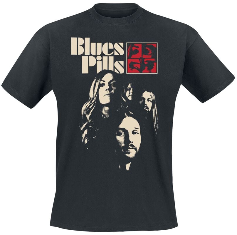 gothicana by emp "Band Portrait" T-Shirt black by Blues Pills