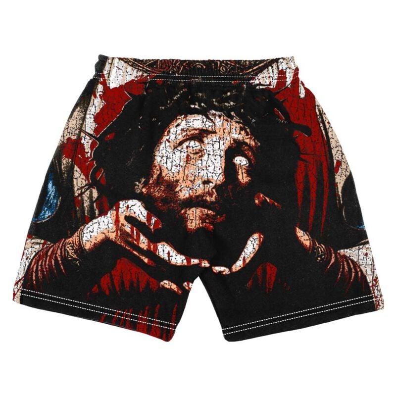 Gothicana By Emp "Baptized In Blood - Black Shorts" Shorts Multicolour By Stay Cold Apparel