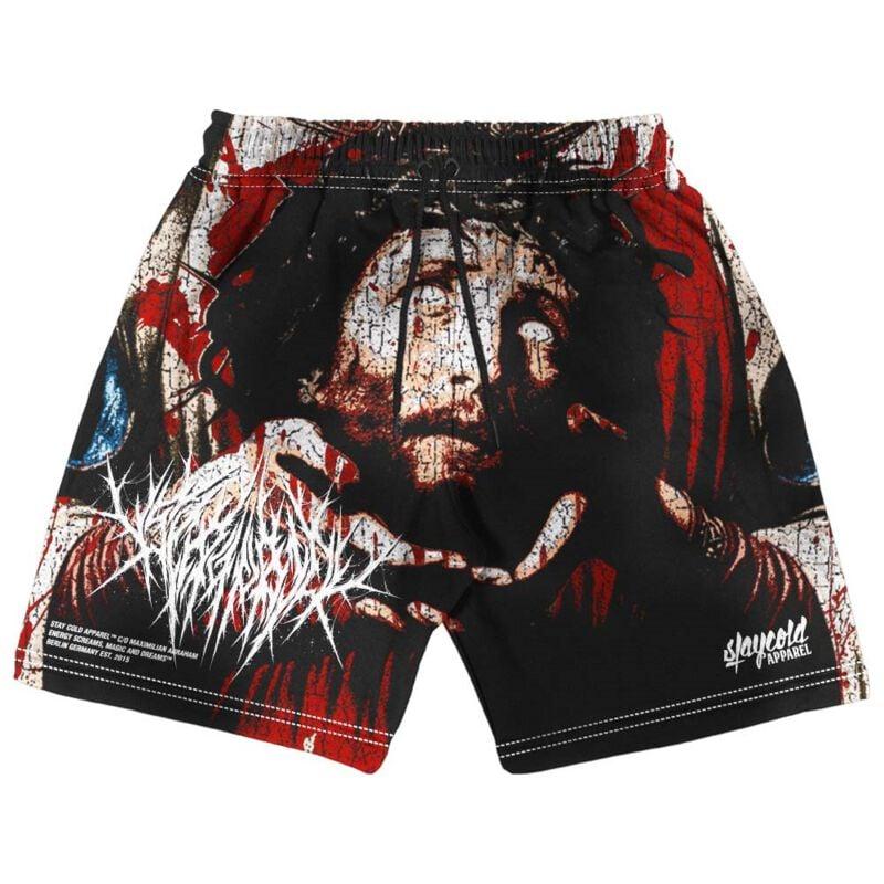 gothicana by emp "Baptized in Blood - Black Shorts" Shorts multicolour by Stay Cold Apparel