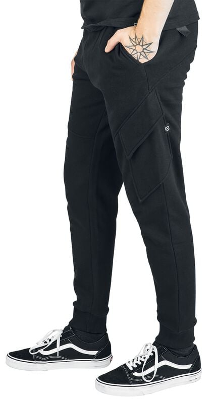 Gothicana By Emp "Basic Joggers" Tracksuit Trousers Black By RED By EMP