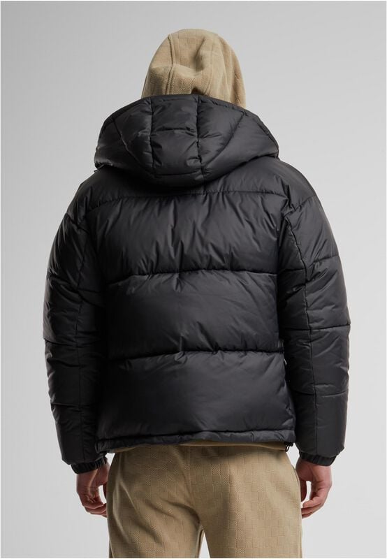 Gothicana By Emp "Basic Puffer Jacket With Hood" Winter Jacket Black By Urban Classics