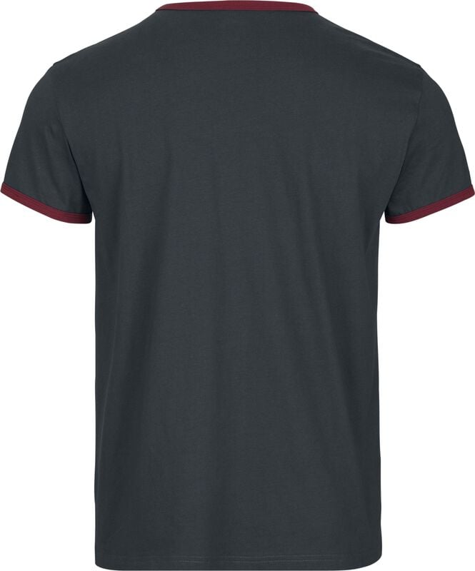 Gothicana By Emp "Basic T-Shirt" T-Shirt Grey By RED By EMP