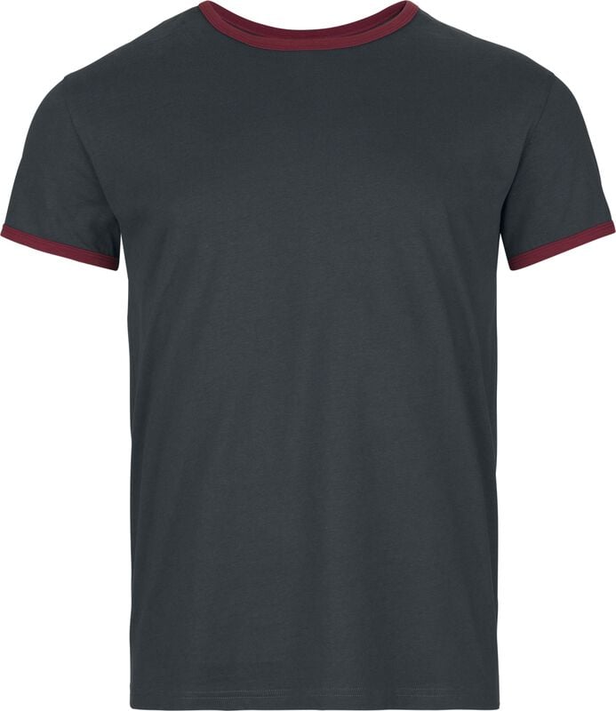 gothicana by emp "Basic T-Shirt" T-Shirt grey by RED by EMP