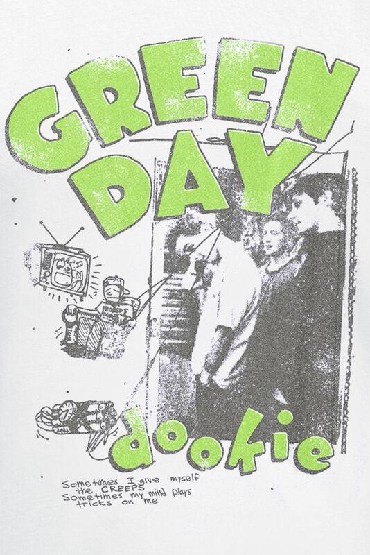 Gothicana By Emp "Basket Case Photo" T-Shirt White By Green Day