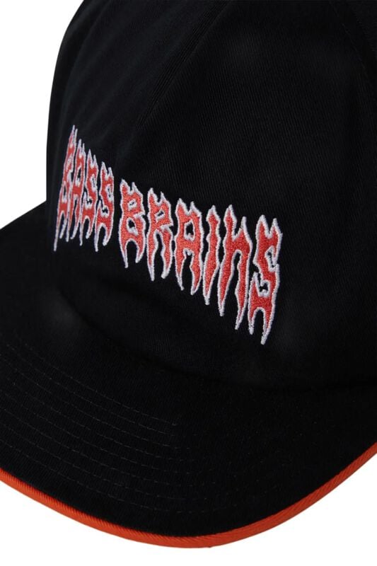 Gothicana By Emp "Bass Brains Reaper Snapback" Cap Black By Brixton