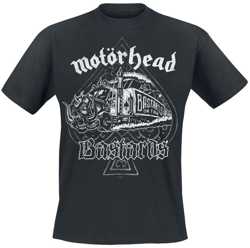 gothicana by emp "Bastards Train" T-Shirt black by Motörhead