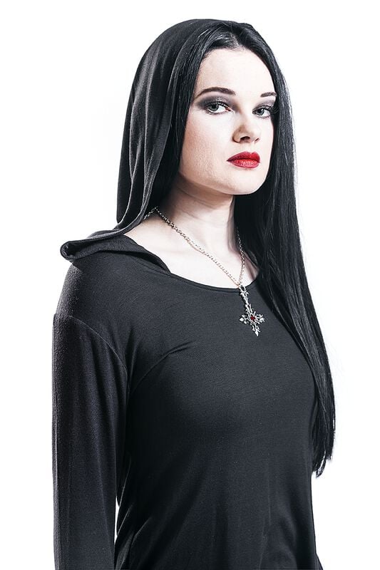 Gothicana By Emp "Bat Country" Long-sleeve Shirt Black By Gothicana By EMP