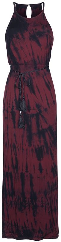 gothicana by emp "Batik Maxi Dress" Maxi Dress red-black by RED by EMP