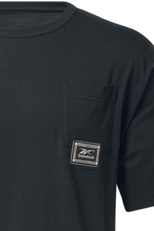 Gothicana By Emp "BB BBALL HW SS POCKET T-SHIRT" T-Shirt Black By Reebok