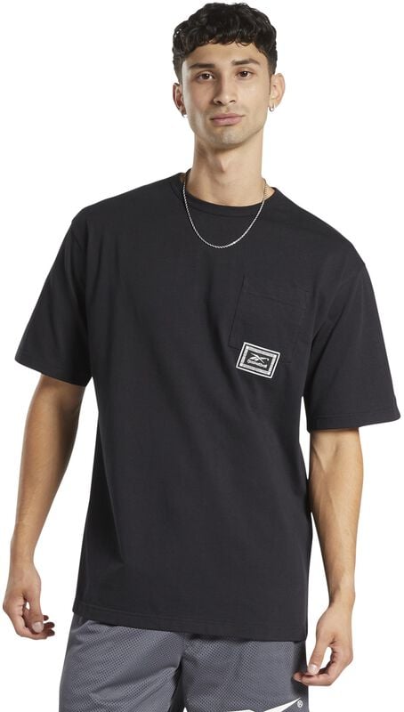 Gothicana By Emp "BB BBALL HW SS POCKET T-SHIRT" T-Shirt Black By Reebok