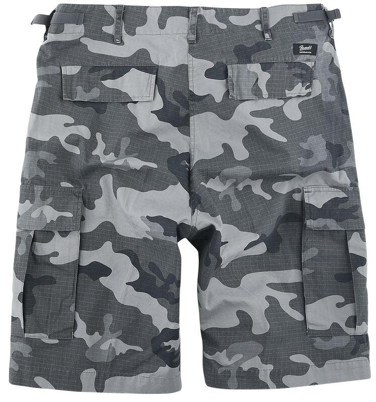 Gothicana By Emp "BDU Ripstop Short" Shorts Grey Camo By Brandit