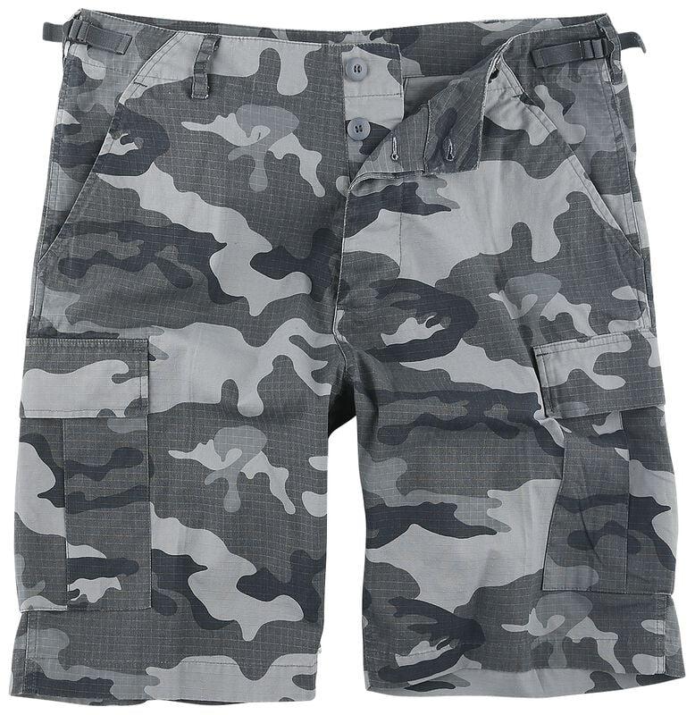 gothicana by emp "BDU Ripstop Short" Shorts grey camo by Brandit