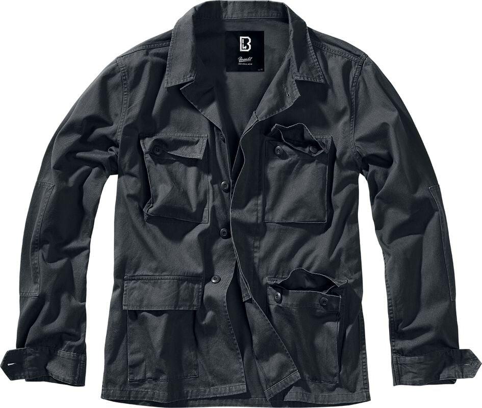Gothicana By Emp "BDU Twill Jacket" Between-seasons Jacket Black By Brandit