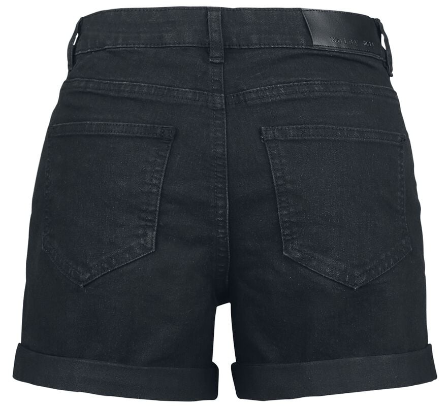 Gothicana By Emp "Be Lucy Fold Shorts" Shorts Black By Noisy May