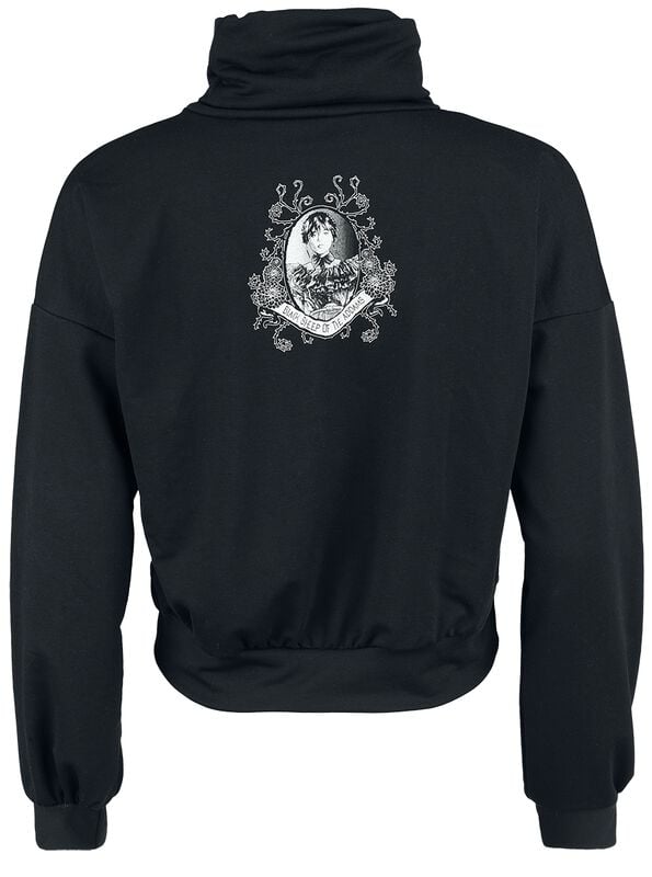 Gothicana By Emp "Be The Black Sheep" Sweatshirt Black By Wednesday