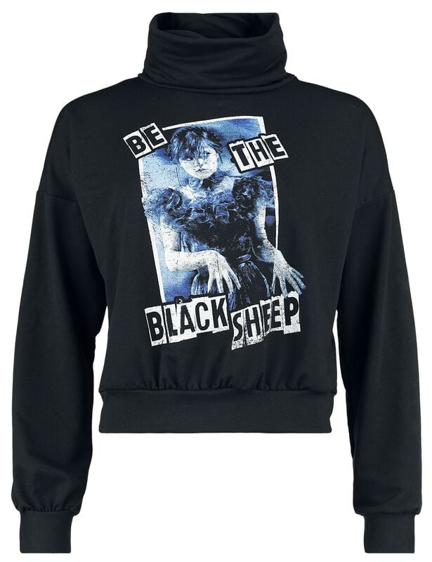 gothicana by emp "Be the black sheep" Sweatshirt black by Wednesday