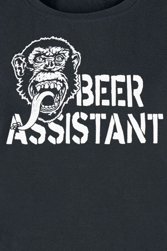 Gothicana By Emp "Beer Assistant" T-Shirt Black By Gas Monkey Garage