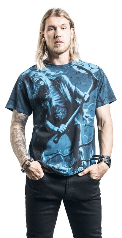 Gothicana By Emp "Benjamin Breeg Allover" T-Shirt Allover By Iron Maiden