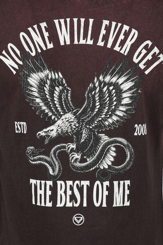 Gothicana By Emp "Best Of Me" T-Shirt Wine Red By The Ghost Inside