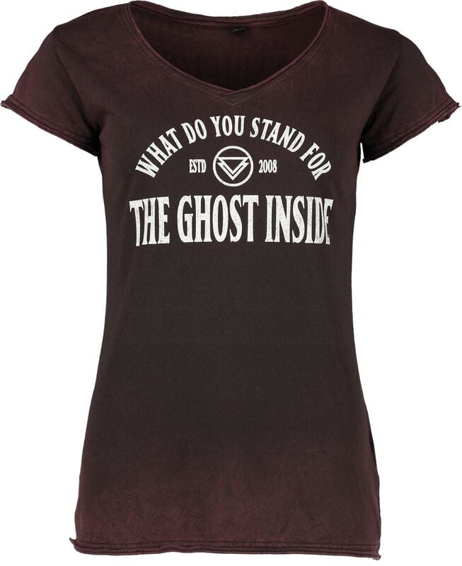 gothicana by emp "Best Of Me" T-Shirt wine red by The Ghost Inside