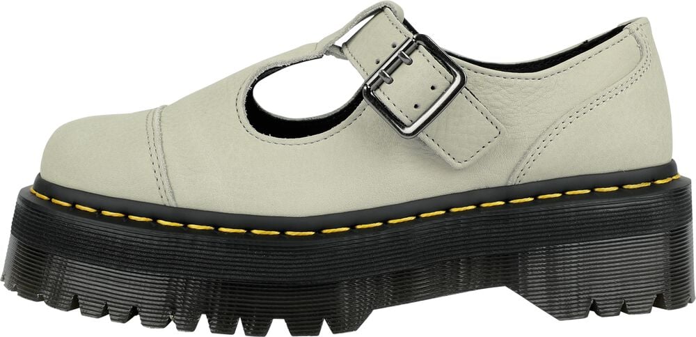 Gothicana By Emp "Bethan - Smoked Mint Tumbled" Low Shoes White By Dr. Martens