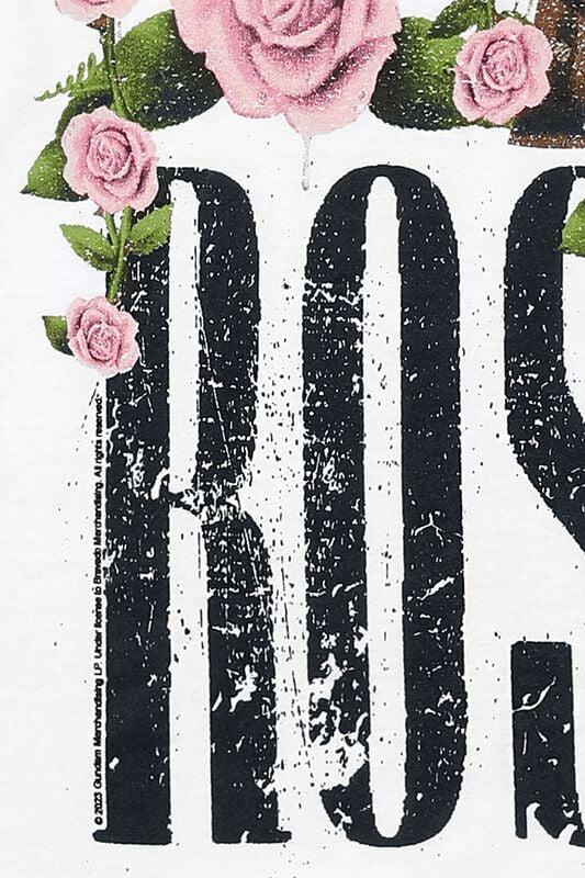 Gothicana By Emp "Big Guns" T-Shirt White By Guns N' Roses