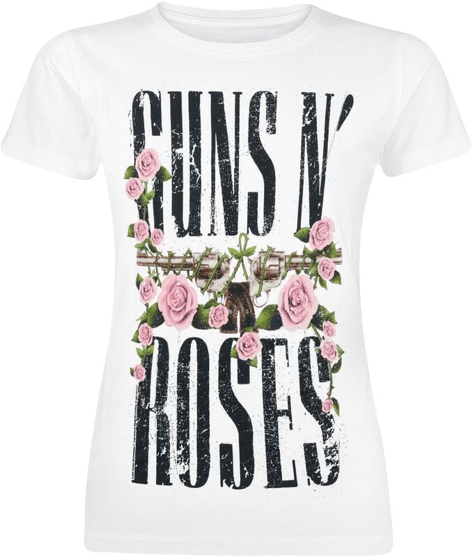 gothicana by emp "Big Guns" T-Shirt white by Guns N' Roses