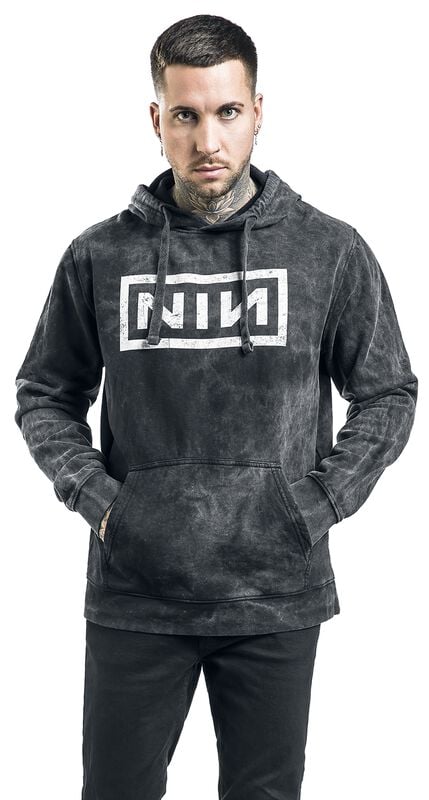 Gothicana By Emp "Big Logo" Hoodie Charcoal By Nine Inch Nails