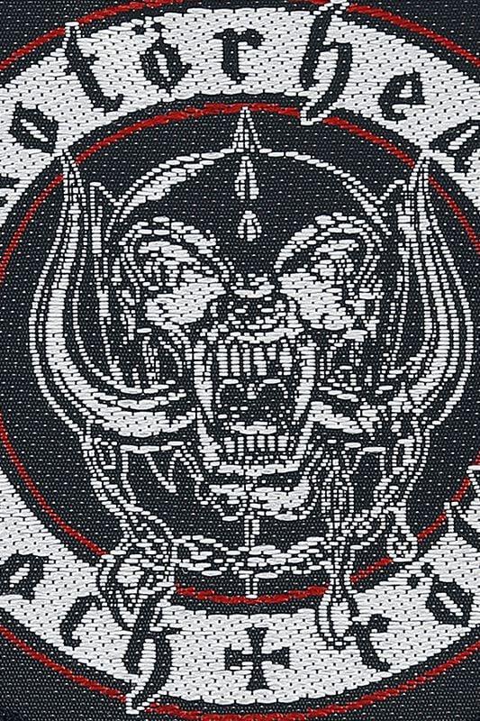 Gothicana By Emp "Biker Badge" Patch Black-red-white By Motörhead